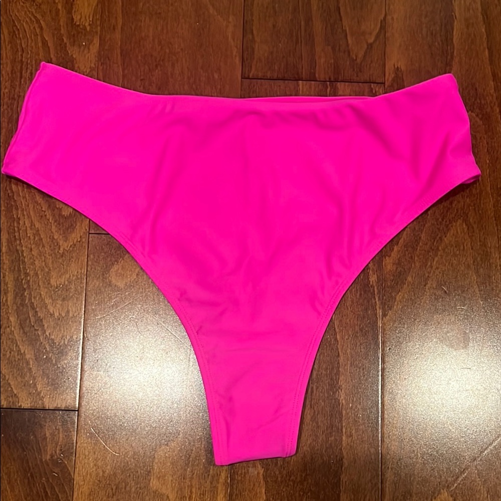NWOT Bellecarrie Women’s High Waisted Thong Bikini Bottom